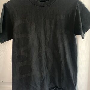 SUS BOY Lil Peep Print T-Shirt All Black Men Size Small